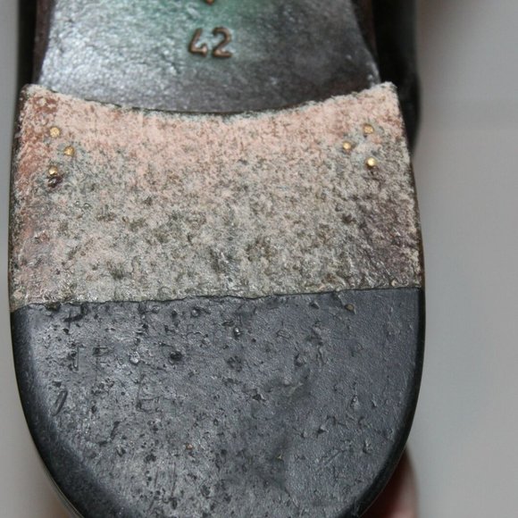 Paul Parkman Handmade Turquoise Burnished Side Zipper Boots 9 / 9.5 EU 42 H12249 - Picture 10 of 12